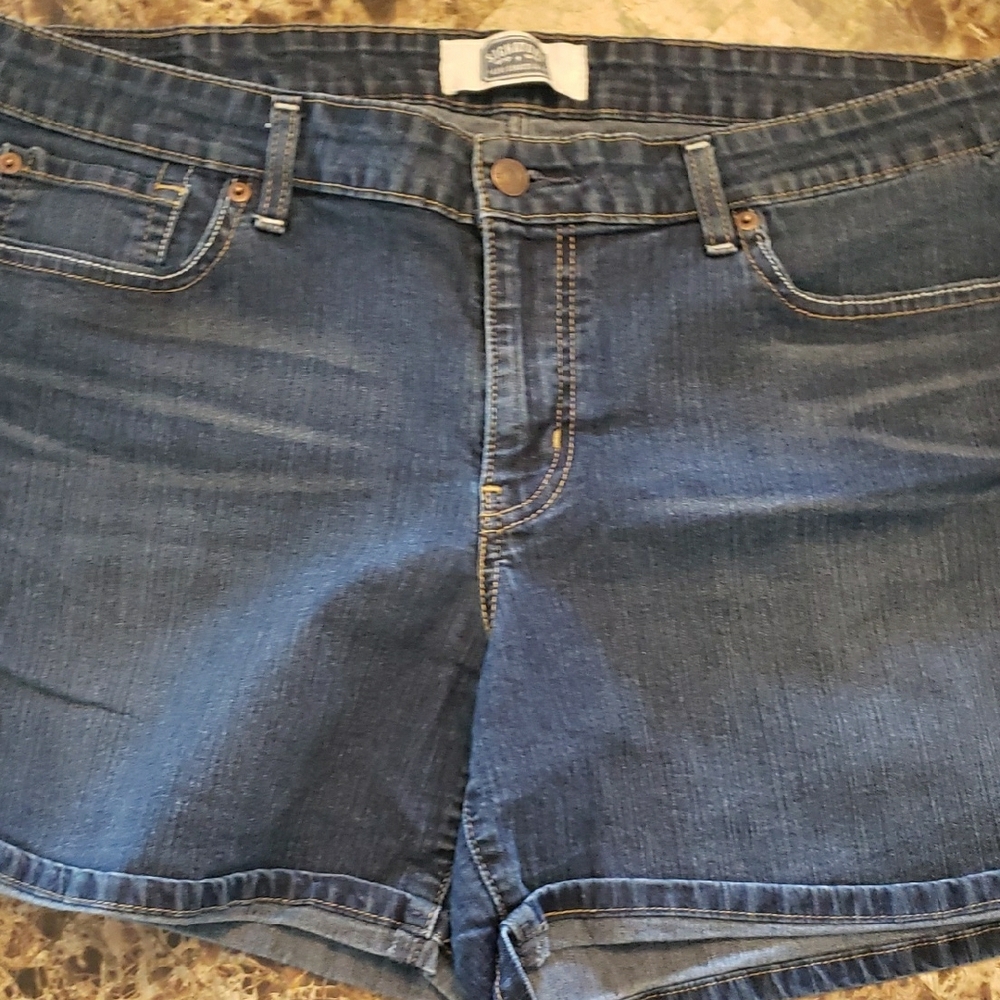 Blue Denim Shorts